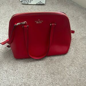Kate spade red crossbody